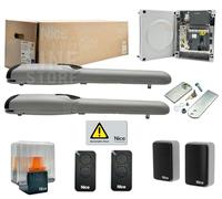 NICE WINGO KIT 4024 BD AUTOMAZIONE CANCELLO A BATTENTE FINO 2M 24V WINGO4024BDKCE