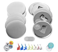 Nice2Have Parti per apribottiglie da 58 mm (25 pezzi) - Forniture per la creazione di bottoni