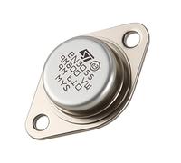 Nicear 10 pezzi 2N3055 transistor di potenza NPN 15 A 100 V 115 W transistor NPN ad alta potenza, circuiti di alimentazione in serie e set di controller di spegnimento