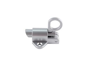 Nicear 4 pezzi in lega di alluminio per botola da soffitta, chiavistello a molla in lega di alluminio, chiusura a scatto, chiavistello per cancelli, porte, cancelli e finestre della dependance