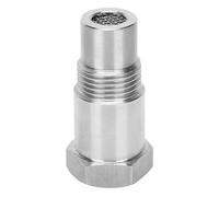 Nicear Adaptador de junta de sensor de oxígeno M18 x 1,5 de O2 Convertidor catalítico Reparación de luz del motor Kit de enchufe de sensor de oxígeno Negro