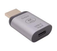 Nicear Adattatore USB C A HDMI Pratico USB C TipoC 3.1 Sorgente Femmina A HDMI Ricevitore Adattatore HDTV Adattatore Maschio 4K A 60HZ Video