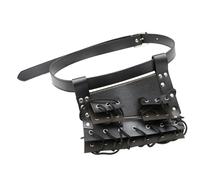 Nicear Cintura Portaspade Regolabile, Supporto Ad Anello, Cintura Per Katana, Tracolla Regolabile, Fondina Per Trasporto Katana Per Costumi Cosplay Anime (3 Spade)