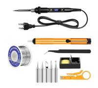 Nicear Kit saldatore 80W LCD temperatura regolabile 180-520°C con commutazione saldatura elettrica strumenti di saldatura
