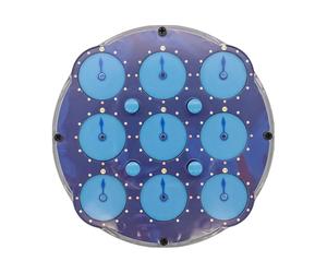 Nicear Reloj Magnético De Cubo - Rompecabezas Con Mecanismo De Engranaje 3D De Doble Cara Y Tensión Ajustable (11,1 Cm)