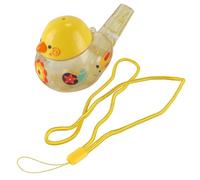 Nicear Silbato de agua para pájaros, divertido silbato para pájaros con cordón para regalos de cumpleaños o accesorios para exteriores.