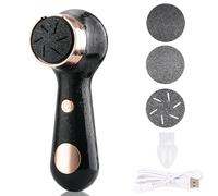 Nicebirdie Strumento elettrico per la rimozione dei calli dei piedi, ricaricabile, impermeabile, portatile, elettronica, pedicure, per talloni screpolati, pelle morta