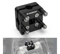 NICECNC 12MM Morsetto della barra del supporto GPS Compatible with Yamaha Tenere 700