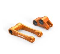 NICECNC Kit di collegamento di abbassamento da 5,1 cm compatibile con 690 SMC Enduro R, compatibile con Husqvarna 701 Enduro Supermoto, maglie inferiori di sospensione della moto, lega di alluminio