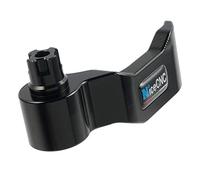 NICECNC Leva acceleratore a pollice nera Compatible with Polaris Scrambler 1000 MD 2016, Sportsman 450, 570, 1000 2016-2021, vedi accessori