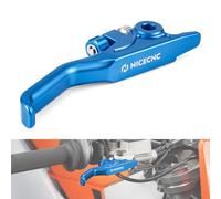 NICECNC Leva freno Shorty blu compatibile con KTM EN/MX 125 2010-2025, compatibile con Triumph TF250X/TF450RC 2024-2025 Vedi montaggio