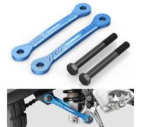 NICECNC Link di abbassamento blu da 38 mm in alluminio billet Compatible with Yamaha Tenere 700/XTZ700 2019-2023, maglie inferiori per sospensione per moto