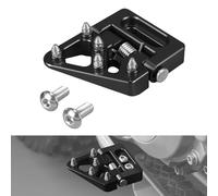 NICECNC Punta di ricambio pieghevole per pedale del freno per moto, Compatible with Beta RR RR S 200 250 300 390 430 450 480 500 XTRAINER 300 2013-2023, vedi montaggio, nero