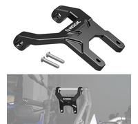 NICECNC Stabilizzatore per cruscotto nero, supporto anti-shake Compatible with Yamaha Tenere 700 XTZ700 2019-2024, non adatto a schermo TFT digitale, lega di alluminio