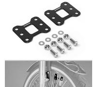 NICECNC Staffa di sollevamento per parafango anteriore da 5,1 cm, regolabile, per ruote da 16"-20", Compatible with Harley Forty Eight XL1200X 2010-2019, Dark Custom XL1200X 2013-2014, vedi montaggio,