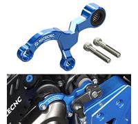NICECNC Staffa di supporto per leva del cambio per moto Compatible with FZ07 ABS 2017, FZ07 2015-2017, Tenere 700 XTZ07 2019-2024, blu, vedi montaggio