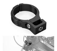 NICECNC Supporto per tubo freno nero compatibile con Surron Light bee X/S/ L1E Supporto per tubo flessibile della forcella anteriore lavorato CNC compatibile con Segway X160 X260, vedi montaggio