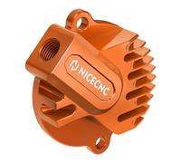 NICECNC Tappo filtro olio motore moto Compatible with VITPILEN 701 2018-2022, Compatible with GAS GAS ES700 2023, Compatible with 690 Duke 2013-2018, vedi accessori, arancione