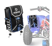 NICECNC YFZ450 Borsa per parafango anteriore in PVC 500D impermeabile ATV Fender Bag YFZ 450 Borsa per accessori Borsa per accessori a doppio uso con forte velcro senza foratura, Compatible with