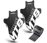 NICEDACK Parafanghi per Mountain Bike, 2 Pezzi, Mudguard Fit 20" - 29 Pollici MTB parafango Anteriore e Posteriore Compatibile con parafanghi per Bicicletta, Bianco