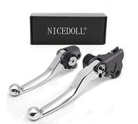 NICEDOLL for CRF450L CRF450RL CRF 450L 450RL 2019 2020 2021 2022 2023 CNC Dirt Bike Clutch Brake Pivot Levers 3D Silver