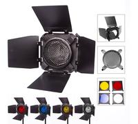 NICEFOTO BARN DOOR RM-68001 GELATINE PER MINI STUDIO FLASH E-120
