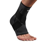 NICEIN Cavigliera Ortopedica, Regolabile Cavigliera Sportiva con Fisso, Fascia Caviglia, Tutore Caviglia Distorsione, Cavigliera Elastica, Cavigliera per Distorsione, Unisex (Nero, M)