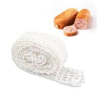 NiceLand Reti per arrosti 300 cm Rete da Cucina in Cotone Rete di Carne Elastica Rete per Arrosto Rete Arrosto Elastica per Fumare Arrostire e Marinare La Carne Bianco
