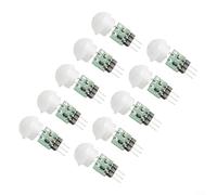 Niceminiwall 10pcs Mini Piroelettrico PIR Modulo Sensore Umano Movimento Manuale Rilevatore Infrarosso