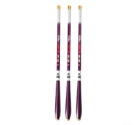 Niceminiwall 2.1M-3.6M in fibra di carbonio canna da pesca telescopica sezione corta asta a mano asta flusso asta (2.7)