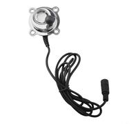 Niceminiwall Acquario Mist Maker DC 24 V Umidificatore In Acciaio Inox 400ml/h Protezione Automatica Dell'acqua per Acquario Stagno Rockery Paesaggistica Caratteristica Fogger