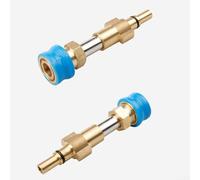 Niceminiwall Adattatore lancia idropulitrice 1/4 connettore ugello raccordo rapido per LAVOR ANLU per Nilfisk HD Gerni K Series ad alta pressione tubo in schiuma conversione vasetto (4)