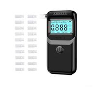 Niceminiwall Alcool tester elettronico professionale NF display digitale con 20 bocchini