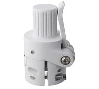 Niceminiwall Base di ricambio pieghevole in alluminio compatibile con scooter elettrico Pro/Pro2/1S, parte compatibile con riparazione di meccanismi pieghevoli, installazione accessorio (bianco)