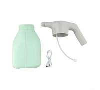 Niceminiwall Bollitore elettrico spray da 1,5 l, per piante da giardino e da interno, spruzzatore a doppia modalità con batteria da 1800 mAh, design leggero e portatile per piante facili (1,5 l verde)