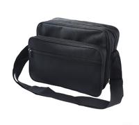 Niceminiwall Borsa portautensili multi-tasca in tela professionale per elettricista borsa organizer a spalla con tracolla regolabile per officina manutenzione casa costruzione 24 x 12 x 19 cm