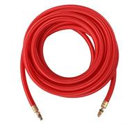 Niceminiwall Cavo di alimentazione torcia TIG da 7,6 m, cavo per torcia di saldatura SuperFlex da 3/8", tubo in gomma siliconica per torce elettriche CK9 CK17 raffreddate ad aria