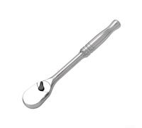 Niceminiwall Chiave a bussola a 120 denti, funzione di sgancio rapido, attacco da 1/4" e 3/8", strumento essenziale per la meccanica (9,5 mm)