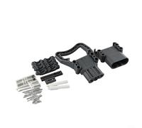 Niceminiwall Connettore di ricarica batteria ad alta corrente per carrelli elevatori elettrici - 80A, 160A, 320A Power Link con terminali in rame placcato argento, IP23, fiamma UL94V-0 (160A femmina +