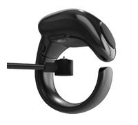 Niceminiwall Contatore di preghiera digitale intelligente con capacità 9999, strumento elettronico indossabile per meditazione, sport e attività ripetitive, compatto (nero, 20-22 mm)