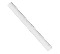 Niceminiwall Copertura antiscivolo per stecca da biliardo, 29,5 x 3,5 cm, in gomma siliconica, elastica, anti-sudore, colore bianco