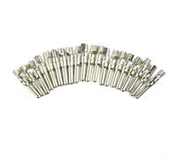 Niceminiwall Coppia di connettori per pannello solare con contatti in rame stagnato maschio e femmina, dimensioni cavo 2,5/4/6 mm², terminale per cavi solari ad alta conducibilità per (10 paia)