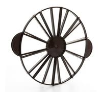 Niceminiwall Divisore per torte per 10 o 12 fette uguali, marcatore rotondo per porzioni di torte con manici ergonomici, materiale ABS, diametro 26,8 cm, compatibile con