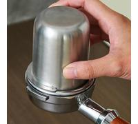 Niceminiwall Dosatore in acciaio inossidabile per portafiltro da 58 mm, caraffa graduata per caffè, compatibile con Oracle Dual Boiler, Flair 58, Rocket, dosatore per espresso (argento)