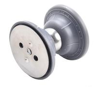 Niceminiwall Fermaporta magnetico per camper e fermaporta in ABS di lunga durata, per camper, roulotte o rimorchi da viaggio, forte chiusura della porta che sbatte e mantiene (grigio S)