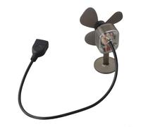 Niceminiwall Generatore di energia eolica esterna con porta USB Display a LED Dispositivo di ricarica portatile per campeggio Escursionismo Ciclismo Alimentazione