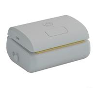 Niceminiwall Macchina sottovuoto portatile da 3 pollici per la conservazione degli alimenti, macchina per sigillare sacchetti senza fili con potente pompa da -60 kPa, batteria ricaricabile integrata