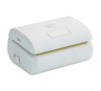 Niceminiwall Macchina sottovuoto portatile da 7,6 cm, per la conservazione degli alimenti, sigillatrice senza fili per sacchetti con potente pompa da -60 kPa, batteria ricaricabile integrata, compatta
