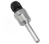 Niceminiwall Manicotto di protezione del sensore per pozzetto termico in acciaio inox di grado industriale, filettatura G1/2, lunghezza 30-200 mm, per monitoraggio della temperatura (50 mm)