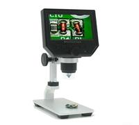 Niceminiwall Microscopio LCD a 4,3 pollici 50X - lente d'ingrandimento della moneta 600X di Digital con la registrazione video 1080P